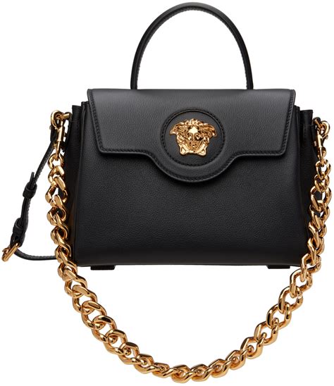 versace dicke panzerkette mit 2 medusa|versace la medusa bag.